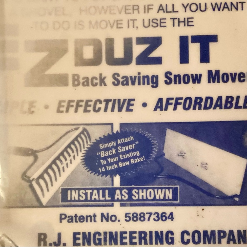 EZ Duz It Snow Mover